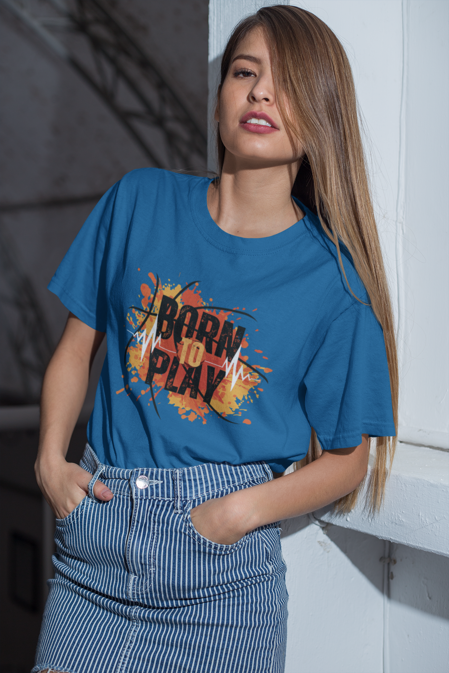 "Born to Play" Unisex T-Shirt – Perfect for Music and Party Lovers