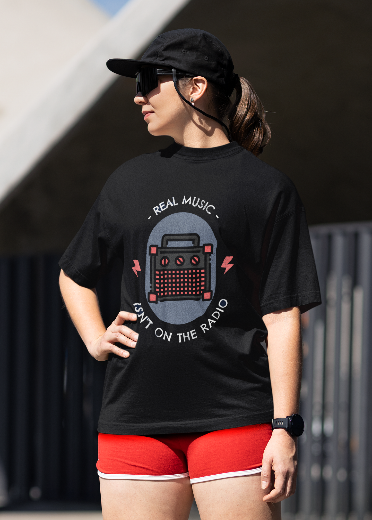 "Real Music Isn’t on the Radio" Unisex T-Shirt – Perfect for Music Lovers