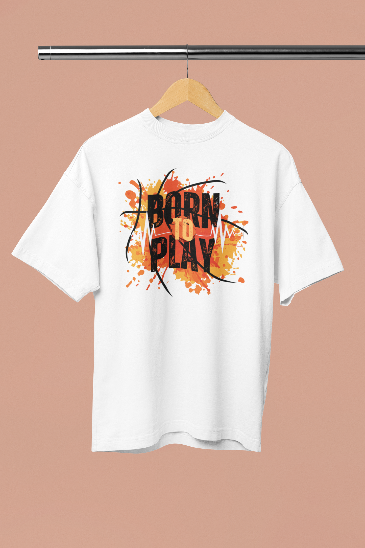 "Born to Play" Unisex T-Shirt – Perfect for Music and Party Lovers