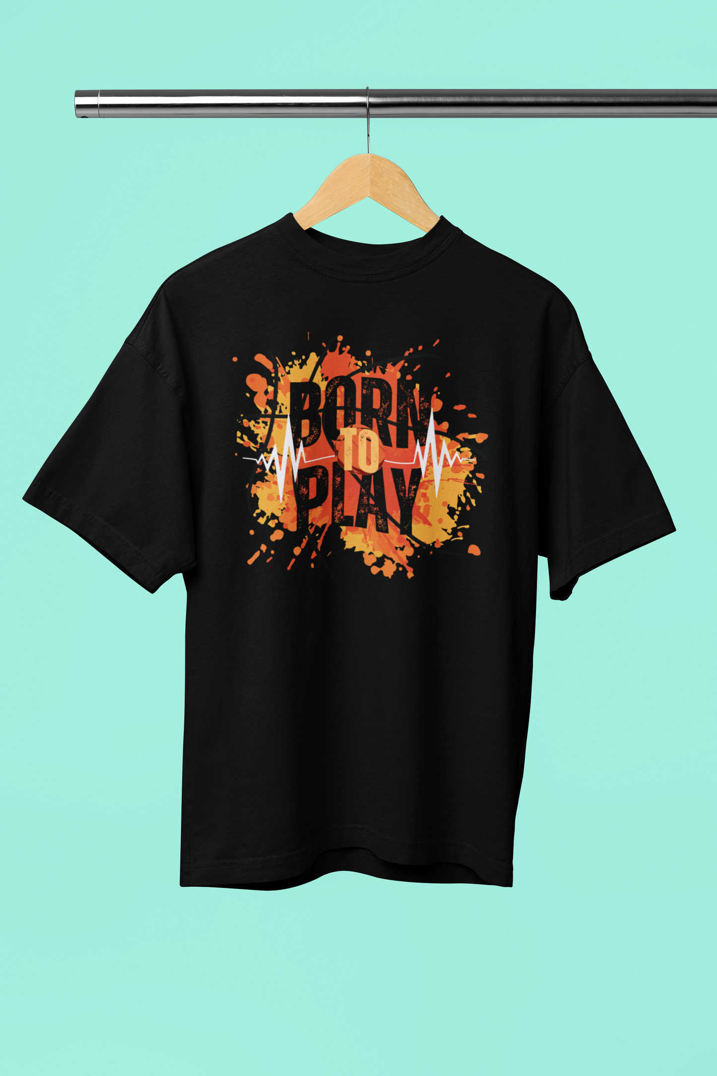 "Born to Play" Unisex T-Shirt – Perfect for Music and Party Lovers
