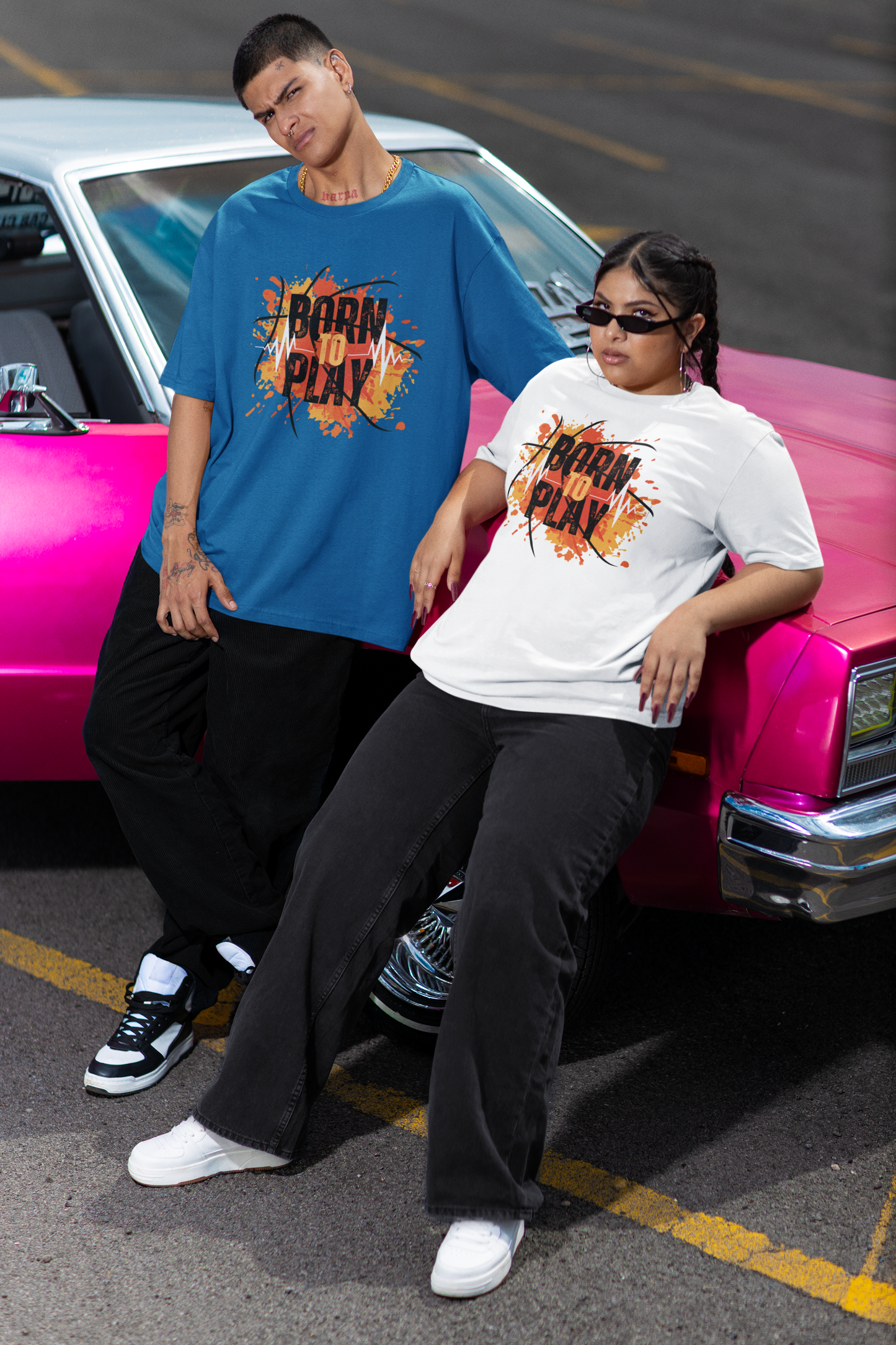 "Born to Play" Unisex T-Shirt – Perfect for Music and Party Lovers