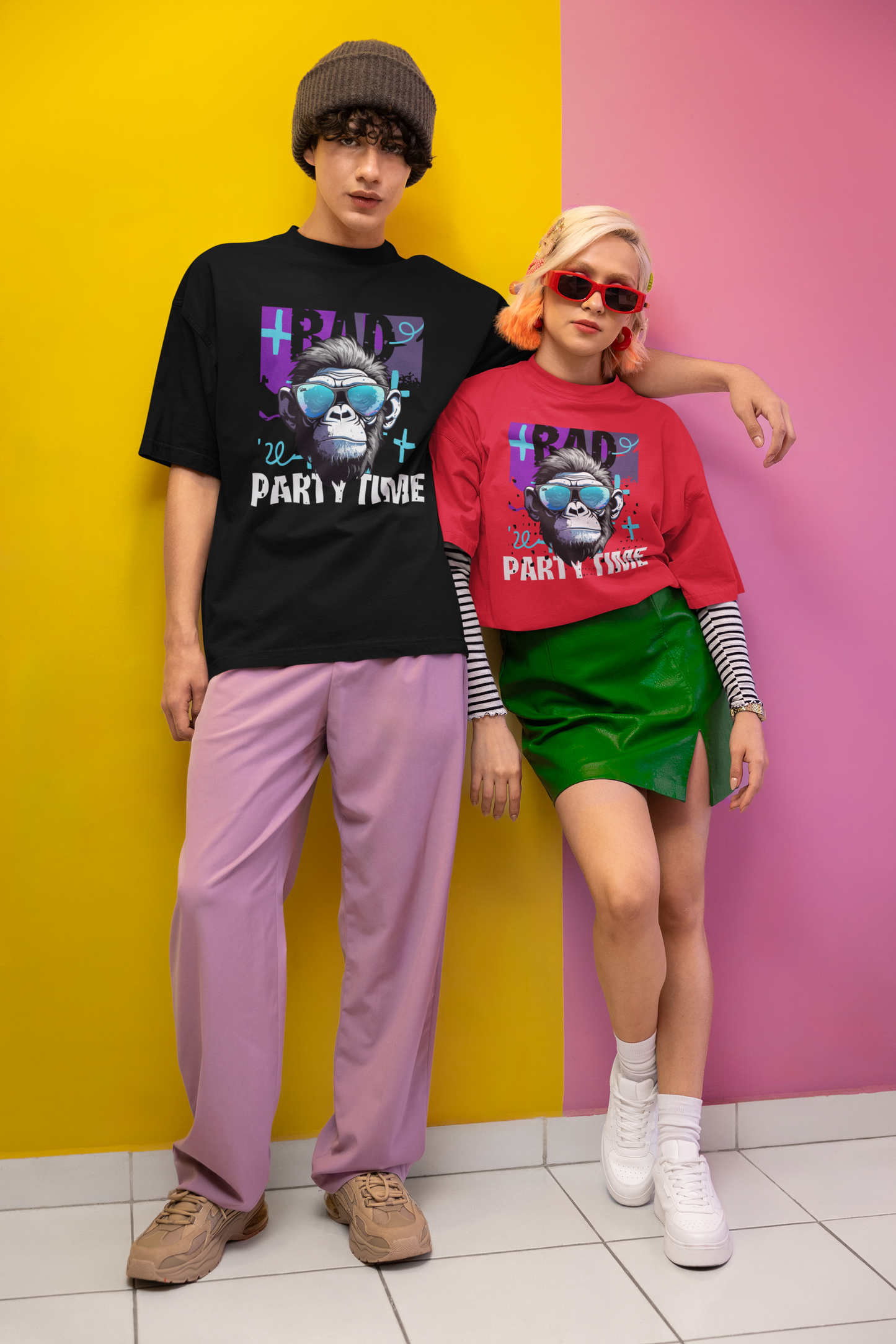 "Party Time" Unisex T-Shirt – Your Fun, Quirky Party Look!