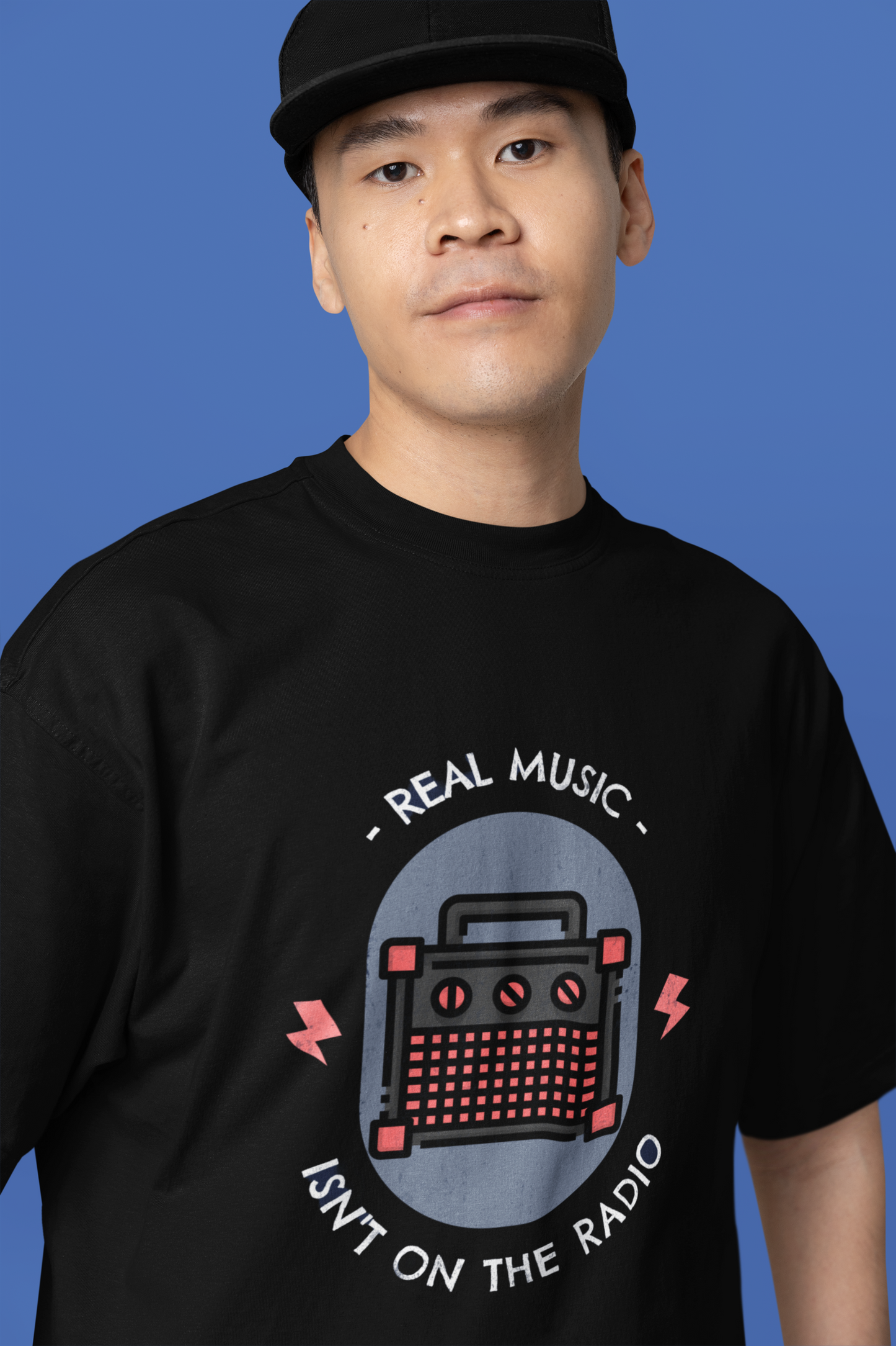 "Real Music Isn’t on the Radio" Unisex T-Shirt – Perfect for Music Lovers