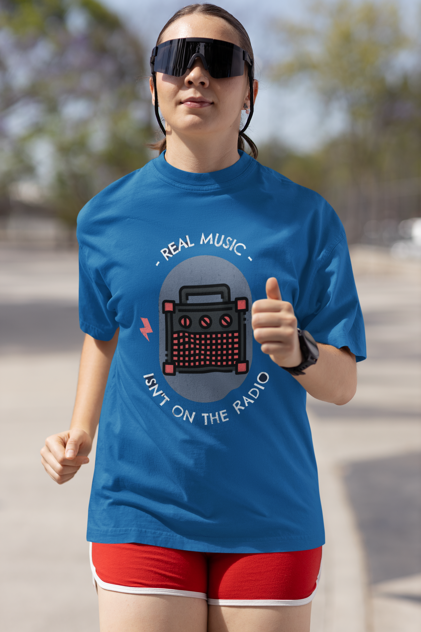 "Real Music Isn’t on the Radio" Unisex T-Shirt – Perfect for Music Lovers