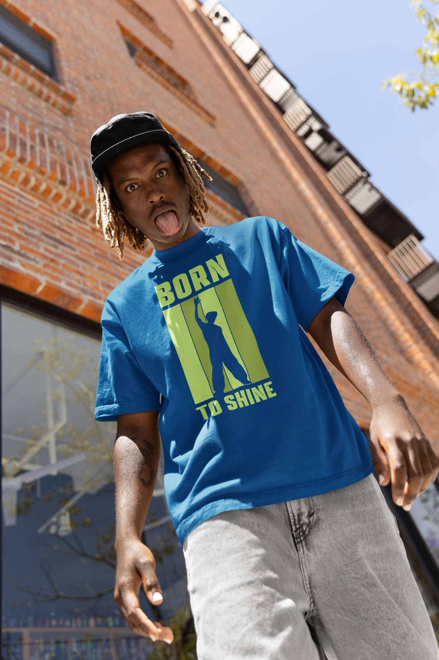 "Born to Shine" T-shirt For Diljit Dosanjh Fans