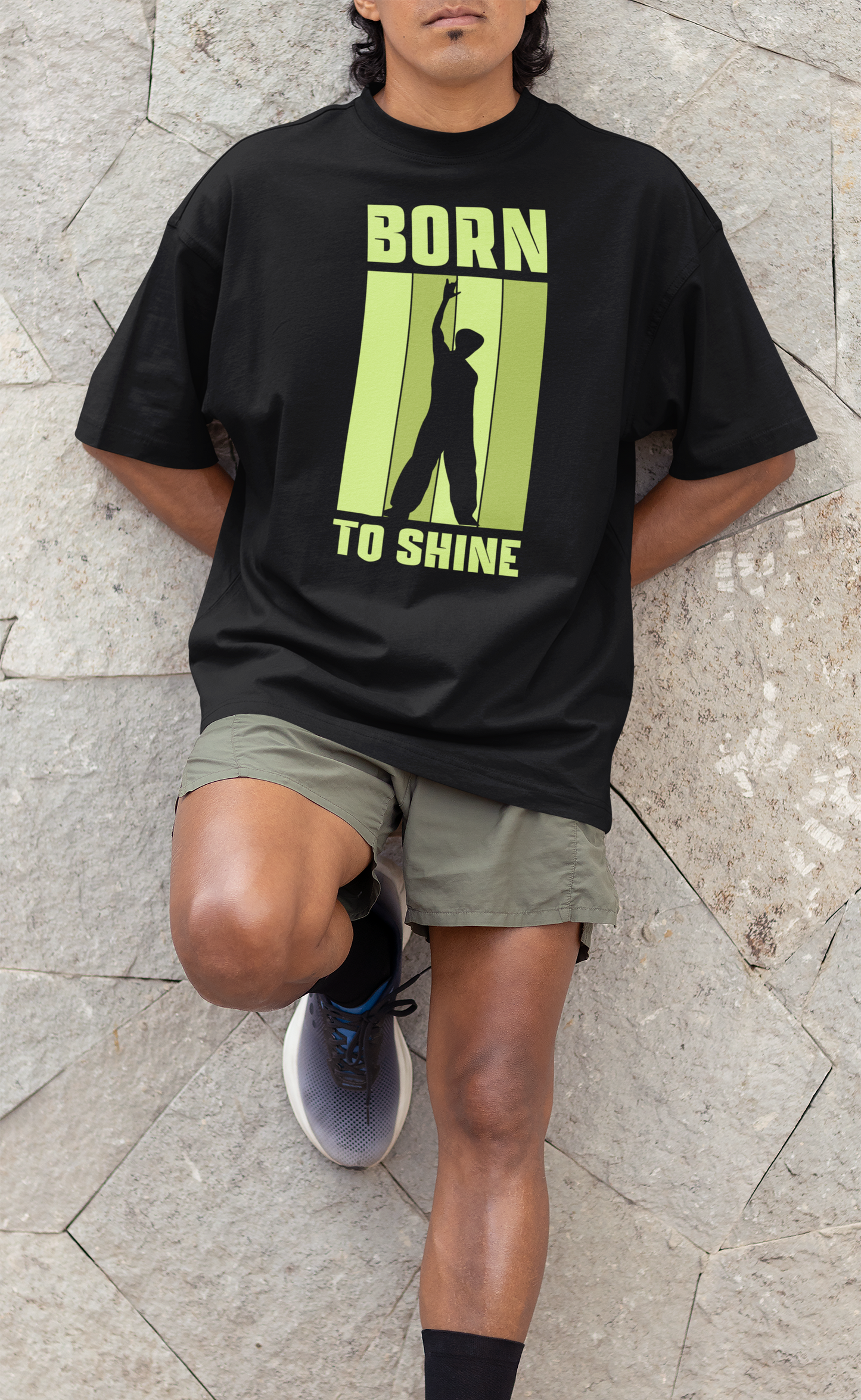 "Born to Shine" T-shirt For Diljit Dosanjh Fans
